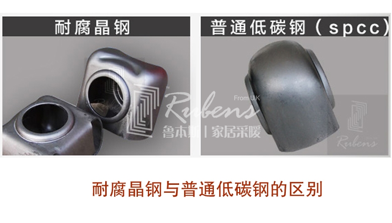魯本斯耐腐晶鋼，鋼制暖氣片